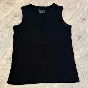 Rachel Zoe Classic Black Tank Top